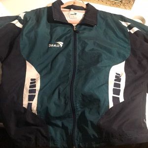 Navy blue Windbreaker